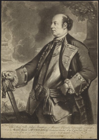 Retrato do tenente-general John Manners de Joshua Reynolds